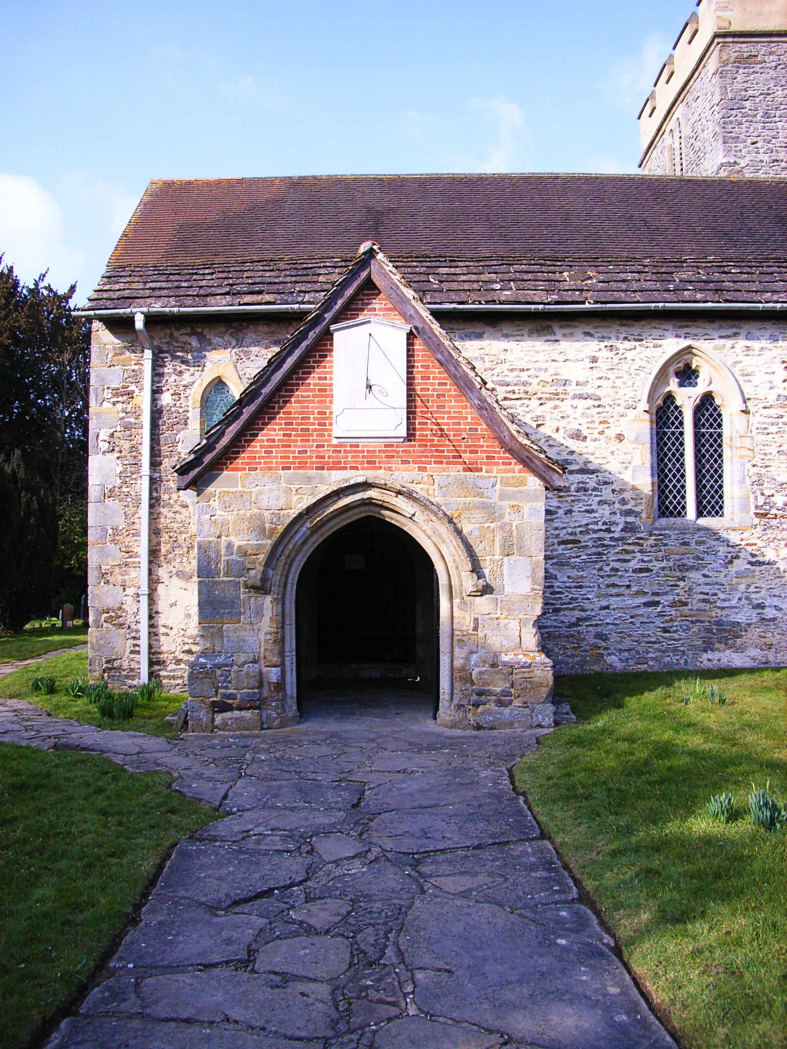 shampagne talks about charlwood church with colin gates