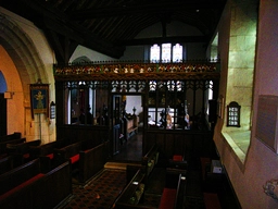 inside st. nicholas church charlwood -surrey